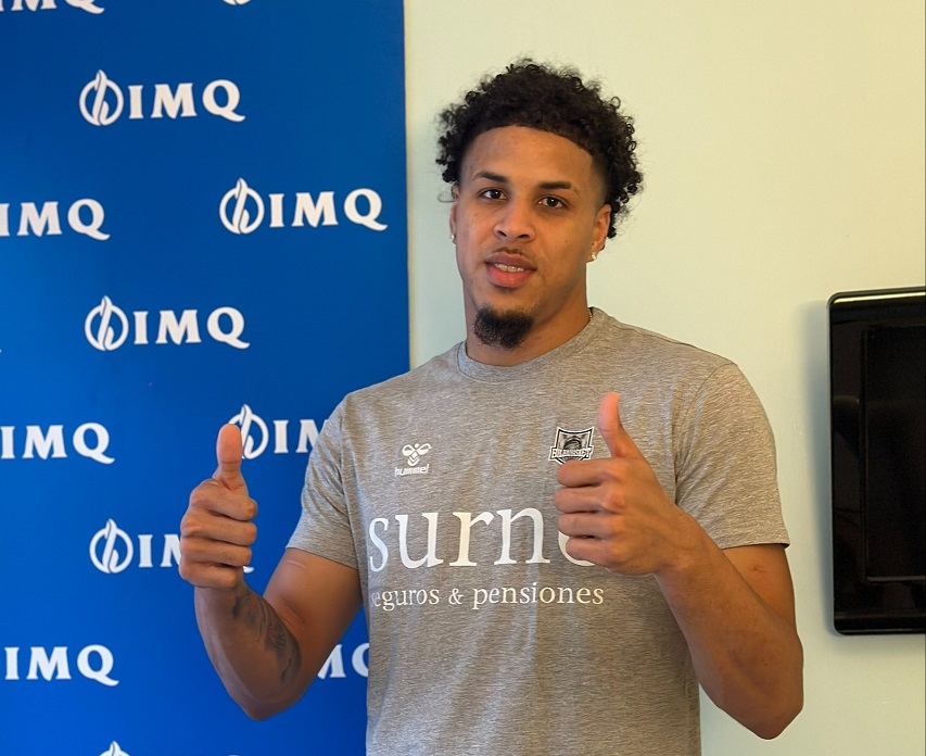 Omar Silverio, nuevo fichaje del Bilbao Basket, realiza su reconocimiento médico con IMQ